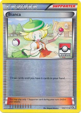 Bianca 109/113  - Reverse Holofoil League & Championship Cards - Promo