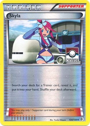 Skyla 134/149  - Reverse Holofoil League & Championship Cards - Promo