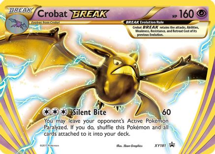 Crobat BREAK XY181  - Holofoil XY Promos - Promo