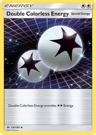 Double Colorless Energy 136/149  - Reverse Holofoil SM Base Set - Uncommon
