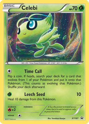 Celebi XY187  - Holofoil XY Promos - Promo