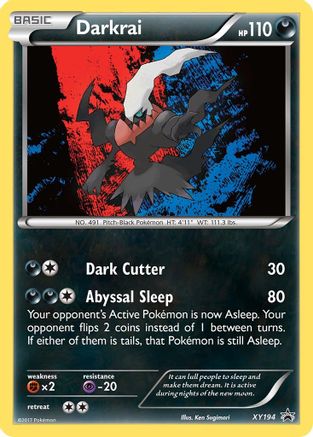 Darkrai XY194  - Holofoil XY Promos - Promo