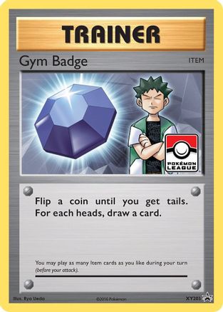 Gym Badge (Brock) XY203  - Holofoil XY Promos - Promo
