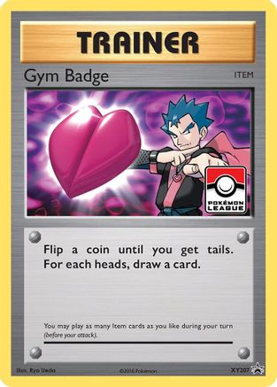 Gym Badge (Koga) XY207  - Holofoil XY Promos - Promo