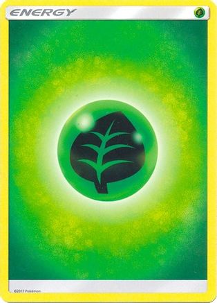 Grass Energy (2017 Unnumbered) 164  SM Base Set - Common