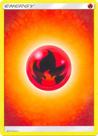 Fire Energy (2017 Unnumbered) 165  SM Base Set - Common