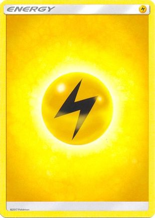 Lightning Energy (2017 Unnumbered) 167  - Reverse Holofoil SM Base Set - Common