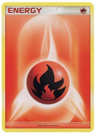 Fire Energy (2007 Unnumbered D/P Style Non/P  League & Championship Cards - Promo