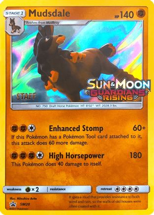 Mudsdale SM20  - Holofoil SM Promos - Promo