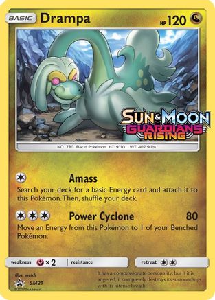 Drampa SM21  - Holofoil SM Promos - Promo