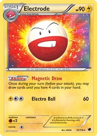 Electrode 033/116  Deck Exclusives - Rare