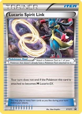 Lucario Spirit Link XY211  XY Promos - Promo