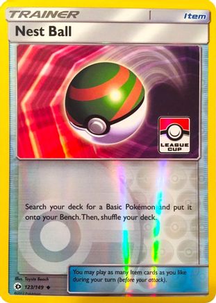 Nest Ball 123/149  - Reverse Holofoil League & Championship Cards - Promo