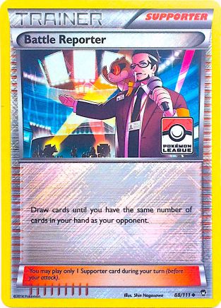 Battle Reporter 088/111  - Reverse Holofoil League & Championship Cards - Promo