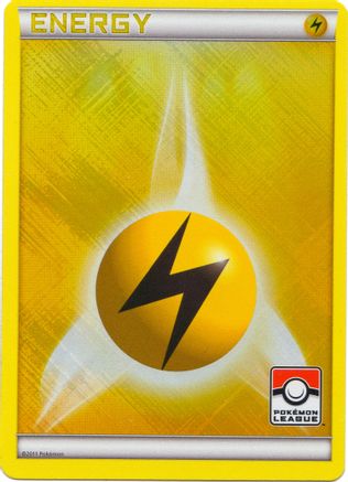 Lightning Energy (2011 Pokemon League)  - Holofoil League & Championship Cards - Promo