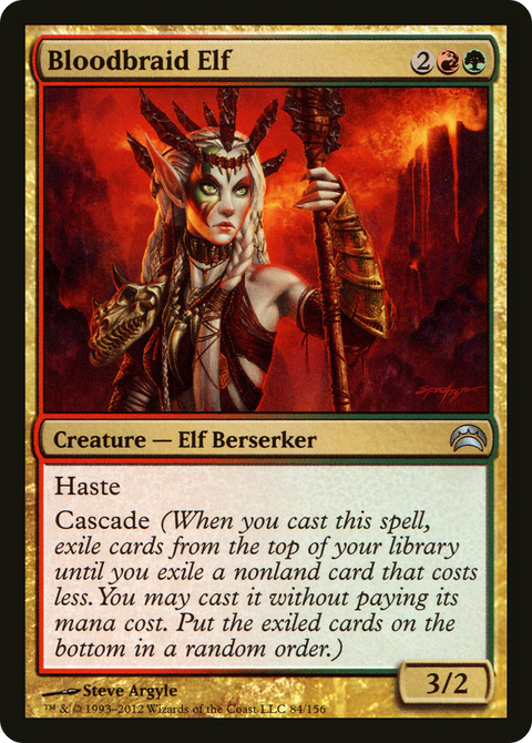 Bloodbraid Elf (PC2-084) - Planechase 2012 Foil
