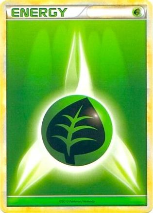 Grass Energy (2010 Unnumbered HGSS Style Non  League & Championship Cards - Common