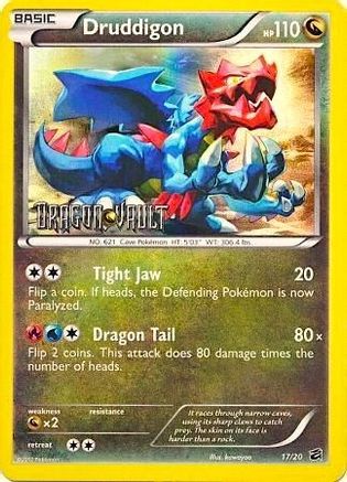 Druddigon 017/20  - Holofoil Blister Exclusives - Promo