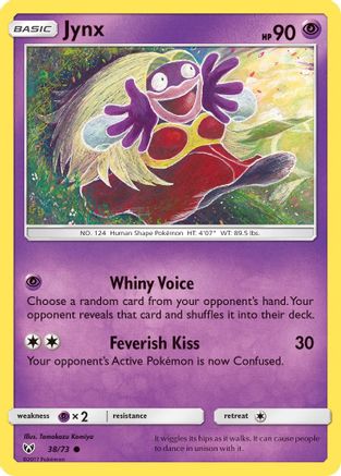 Jynx 038/73  Shining Legends - Common