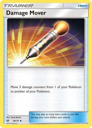 Damage Mover 058/73  Shining Legends - Uncommon