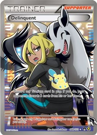 Delinquent 98b/122  - Holofoil Alternate Art Promos - Promo