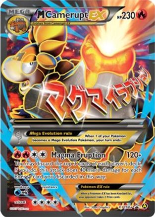 M Camerupt EX XY198a  - Holofoil Alternate Art Promos - Promo