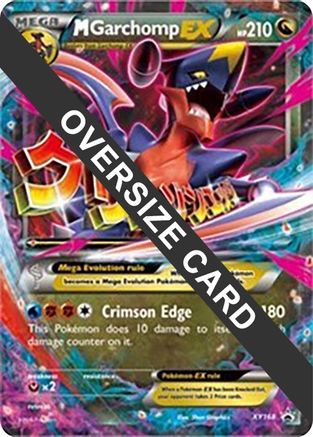 M Garchomp EX XY168  - Holofoil Jumbo Cards - Promo