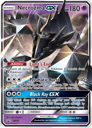 Necrozma GX SM58  - Holofoil SM Promos - Promo