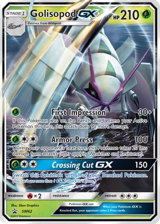 Golisopod GX SM62  - Holofoil SM Promos - Promo
