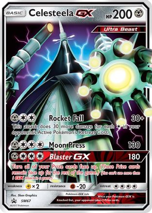 Celesteela GX SM67  - Holofoil SM Promos - Promo