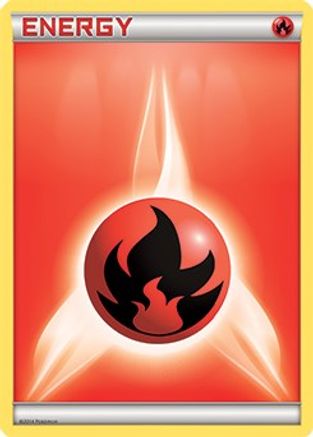 Fire Energy (2011 Unnumbered)  League & Championship Cards - Promo