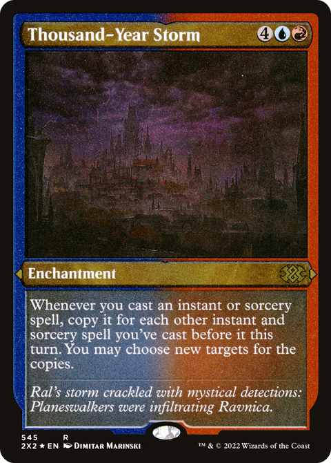 Thousand-Year Storm (2X2-545) - Double Masters 2022 Foil