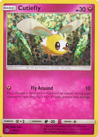 Cutiefly 010/12  - Holofoil McDonalds Promos 2017 - Promo
