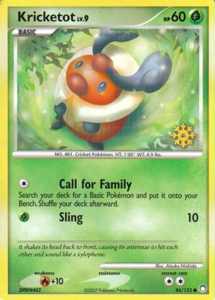 Kricketot 086/123  Countdown Calendar Promos - Promo