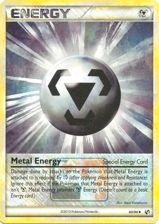 Metal Energy (Special) 080/90  - Reverse Holofoil League & Championship Cards - Promo