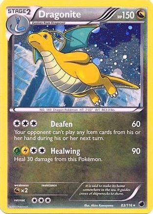 Dragonite 083/116  - Holofoil Blister Exclusives - Promo