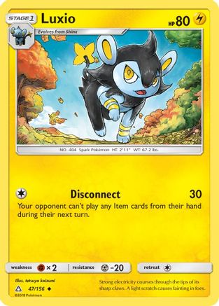 Luxio 047  SM  Ultra Prism - Uncommon