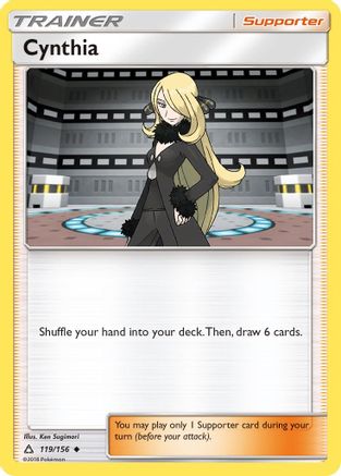 Cynthia 119/156  SM  Ultra Prism - Uncommon
