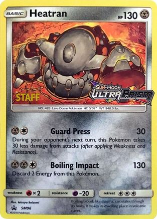 Heatran SM96  - Holofoil SM Promos - Promo