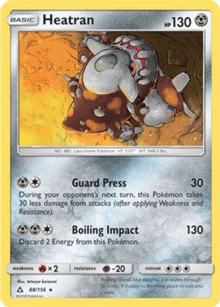 Heatran 088/156  Deck Exclusives - Rare