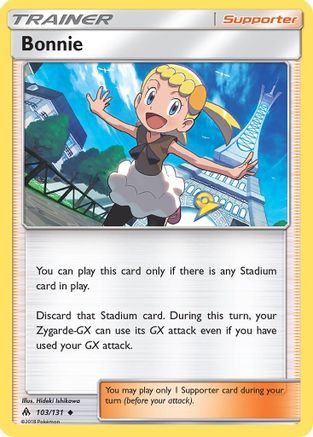 Bonnie 103  SM  Forbidden Light - Uncommon