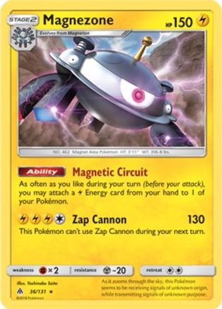 Magnezone 036/131  Deck Exclusives - Rare