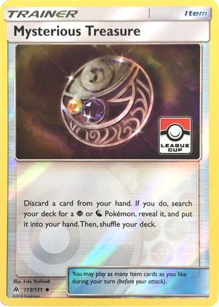 Mysterious Treasure 113/131  - Reverse Holofoil League & Championship Cards - Promo