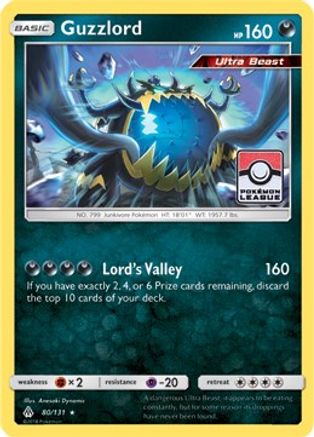Guzzlord 080/131  - Reverse Holofoil League & Championship Cards - Promo