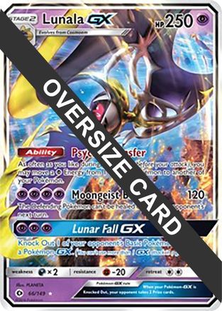 Lunala GX 066/149  - Holofoil Jumbo Cards - Promo