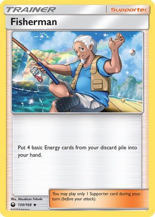 Fisherman 130/168  SM  Celestial Storm - Uncommon