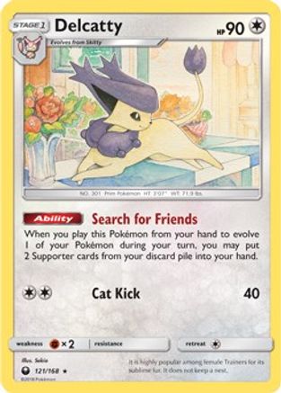 Delcatty 121/168  Deck Exclusives - Rare