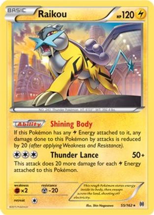 Raikou 055/162  - Holofoil Blister Exclusives - Promo