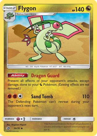 Flygon 039/70  Dragon Majesty - Uncommon
