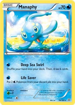 Manaphy 056/160  Deck Exclusives - Rare